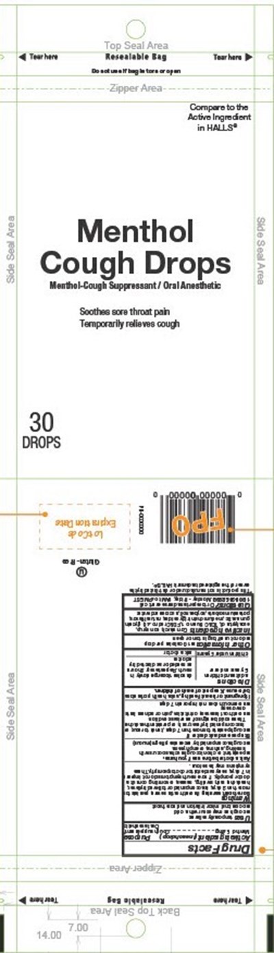 Equate Menthol Cough Drops 30ct (Equate Menthol 30ct  Cough Drops   Prelim Art)